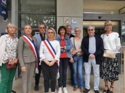 À Cavalaire-sur-Mer, l'heure était au recueillement
