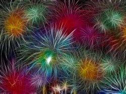 Festival pyromélodique à Antibes