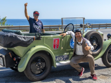 Une voiture de 1925 rallie Monaco, 100 ans après son abandon au Rallye Monte-Carlo
