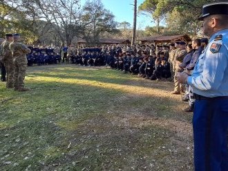 Adjudant Nicolas Moulin : « Des échanges enrichissants et stimulants avec les cadets »