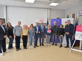 Cagnes-sur-Mer célèbre le 1 000e adhérent de la mutuelle communale JUST