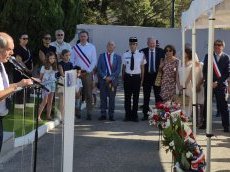 Au Pradet, hommage solennel aux victimes du massacre d'Oran du 5 juillet 1962