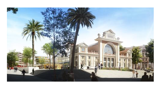 Chantier de remontage de la verrière de la Halle aux trains : c'est parti !