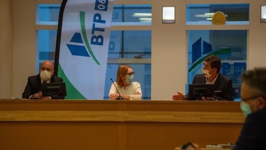 Charles Ange Ginésy aux côtés des entreprises du BTP des Alpes-Maritimes mobilisées pour reconstruire les vallées