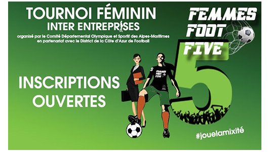 Tournoi inter-entreprises "Femmes Foot Five" : ouverture des inscriptions ! 