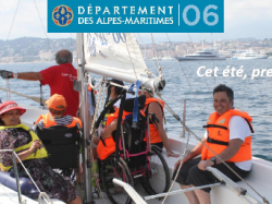 Lancement de la 10ème édition de la Tournée handivoile 06 - Club nautique de Nice