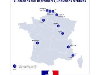 Le TJ de Grasse certifié « Tribunal Pénal Numérique » avec un prix d'excellence