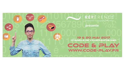 Code & Play : le digital fun tient salon les 19 et 20 mai à Villefranche sur Mer