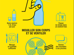 Déclenchement du niveau 3 - alerte canicule dans les Alpes Maritimes