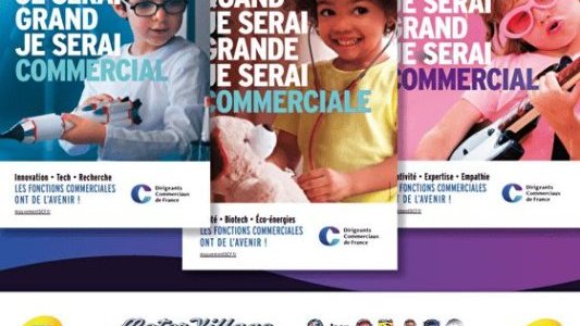 Le mouvement DCF lance une campagne de comm' "Les fonctions commerciales ont de l'avenir !"
