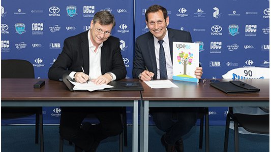 Signature d'une convention de partenariat entre SHARKS Business Club et l'UPE06