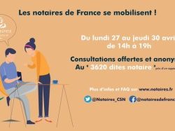 L'opération "3620 dites #Notaire" est de retour du lundi 27 au jeudi 30 avril