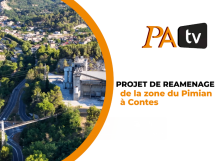  Dévoilement du projet de réaménagement de la zone du Pimian à Contes