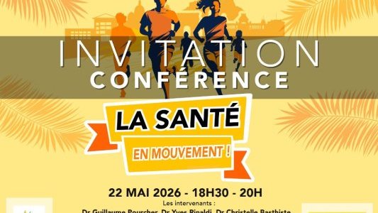  Le 22 mai, une conférence dédiée à la promotion de l'activité physique à Marseille