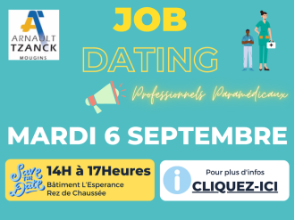  J-1 pour le JOB DATING de Hôpital Privé Arnault Tzanck