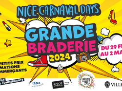 Carnaval Days : 6e édition de la grande braderie à Nice du 29 février au 2 mars