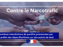 Lutte contre le narcotrafic : premières « interdictions de paraître » dans les Alpes-Maritimes