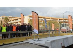 Bientôt la fin des travaux du pont du Batailler au Lavandou