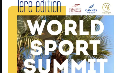 À la veille des JO, Cannes accueille la 1ère édition du World Sport Summit 