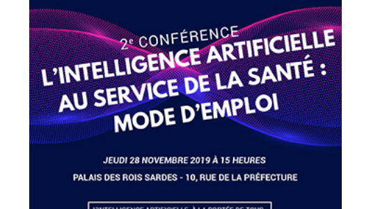 #IADATE : « L'intelligence artificielle au service de la santé : mode d'emploi » le 28/11