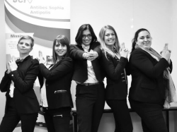 Caroline Blanchard Crego, Présidente 2018 de la JCE Sophia Antipolis