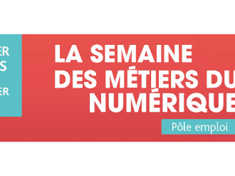 Pôle emploi organise la semaine des métiers du numérique du 25 février au 1er mars 