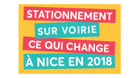Réforme du stationnement en voirie, ce qui change à Nice dès le lundi 1er janvier 2018