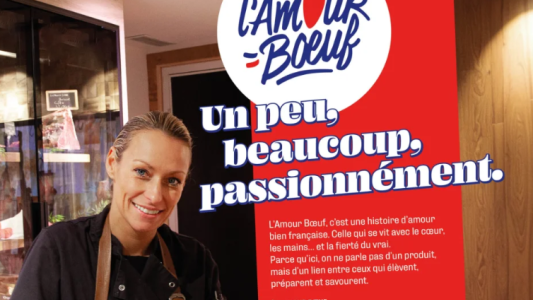 Une bouchère d'Aix-en-Provence au coeur de la nouvelle campagne de la filière bovine