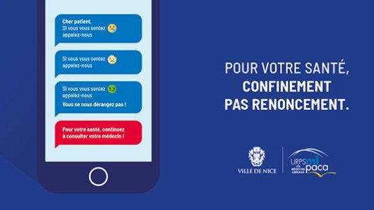 Renoncement aux soins : Nice soutient la campagne de sensibilisation des médecins libéraux 