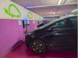 De nouvelles bornes à recharge électrique installées dans les parkings cannois