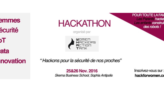 Hackons pour la sécurité de nos proches à Sophia Antipolis avec WHAT !