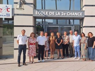 Zara Boutayeb élue présidente de l'École de la 2e Chance Nice