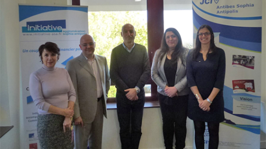 Initiative Agglomération et la JCE Antibes Sophia Antipolis partenaires !