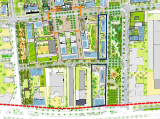 Bouygues immobilier lauréat de la consultation sur les ilots 2.3, 2.4 a et 2.4b dans Nice Méridia