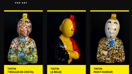 L'image de Tintin, l'artiste et le tribunal