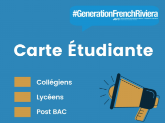 #GenerationFrenchRiviera, la carte étudiante 2020/2021 de la JCE Menton à double effet !