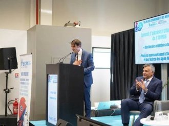 Jérôme Viaud réélu à l'unanimité à la présidence de l'Association des maires des Alpes-Maritimes