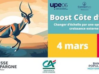 BOOST CÔTE D'AZUR : 10 entreprises participeront à la 3e promotion 