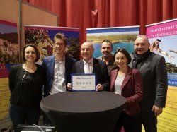 5@ au label ville Internet pour Bormes-les-Mimosas
