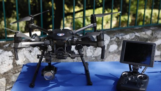 Nice équipe sa Police Municipale de 3 drones