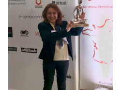 Virginie DE BARNIER, Lauréate d'or « Femme Dirigeante » des Trophées Femmes de l'éco PACA 2017