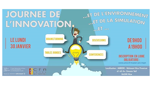 Journée de l'innovation à l'IMREDD le 30 janvier !