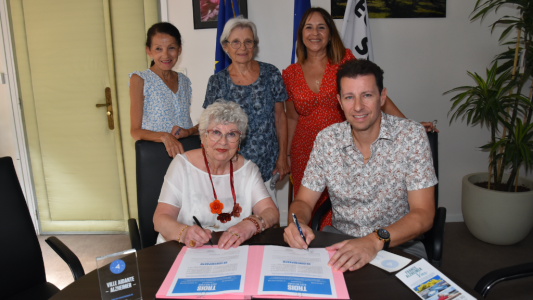 Une charte d'engagement « Ville aidante Alzheimer » pour La Farlède