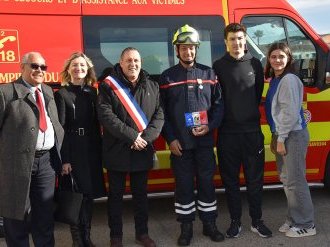 À La Londe-les-Maures, les sapeurs-pompiers ont reçu une nouvelle ambulance