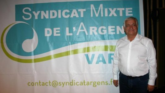 Didier Brémond, président du Conseil Syndical Mixte de l'Argens