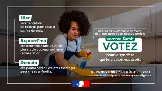 Élection syndicale TPE 2024 : faites valoir vos droits, votez !