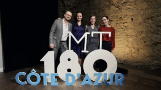 Ma thèse en 180 secondes à Nice : un quatuor de jeunes chercheurs décroche son ticket pour Marseille