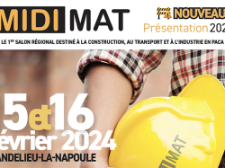 Midi Mat : un nouveau salon pour la construction, le transport et l'industrie pour la Côte d'Azur