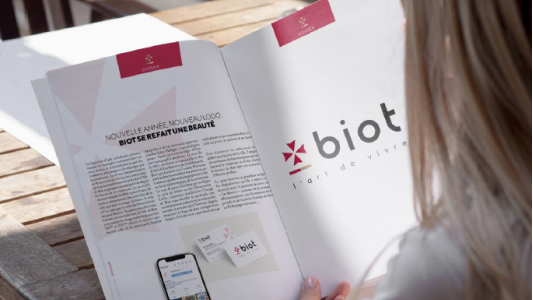 Une nouvelle identité pour la ville de Biot