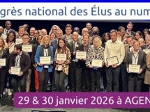 Inscriptions ouvertes pour le 7e Congrès National des Élus au Numérique, les 29 et 30 janvier à Agen